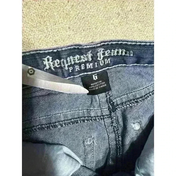 Boys Request Jeans Premium, Size 6, Straight Leg A0003 - Picture 5 of 6